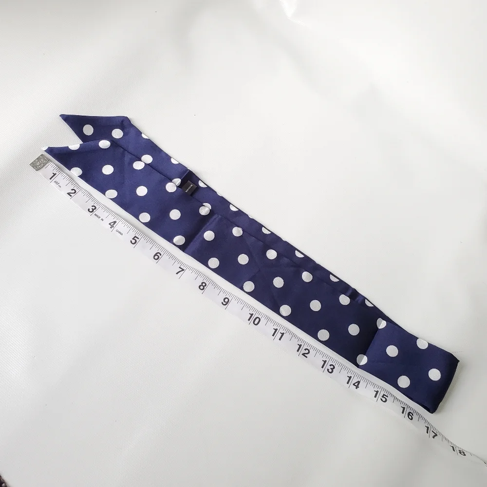 Silky Retro Pinup Scarf For Head Neck Bag